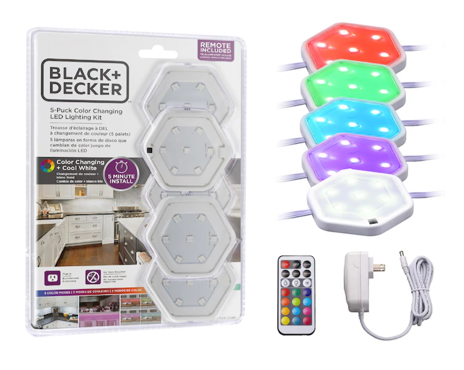 Hex Puck Lights